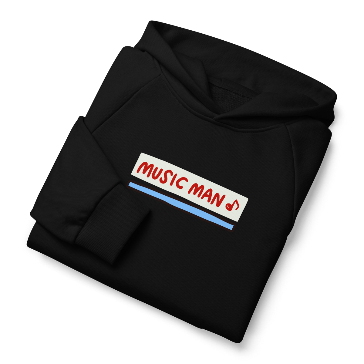 Music Man Black Hoodie