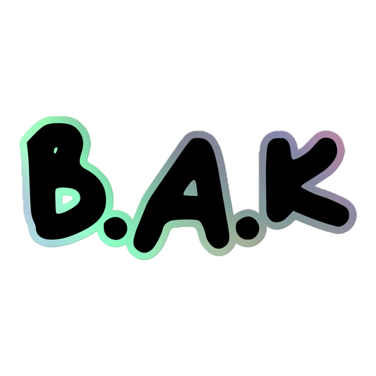 B.A.K Logo Sticker