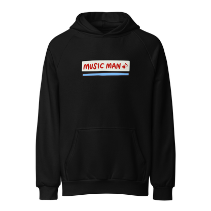 Music Man Black Hoodie