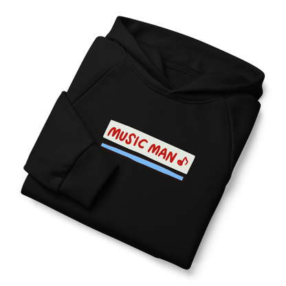 Music Man Black Hoodie